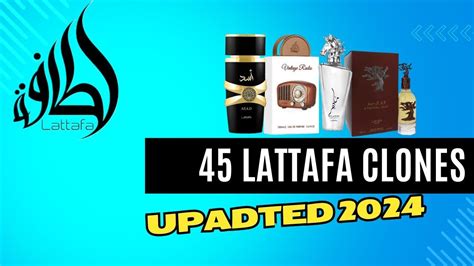 list of lattafa clones.